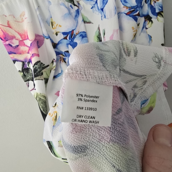 Show Me Your Mumu Ibiza White Multi Color Floral Open Back Mini Dress Size M - Picture 8 of 12